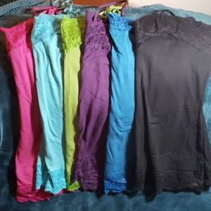 Lot of lace tanks